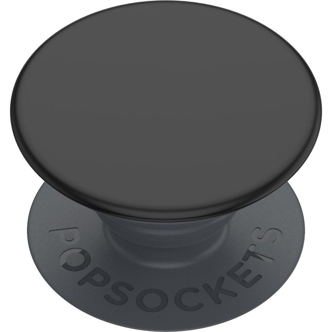 PopSockets Basic, Smartphone Halterung, Schwarz
