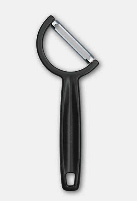Actual product image Victorinox Rho Peeler, straight, single-edge, black