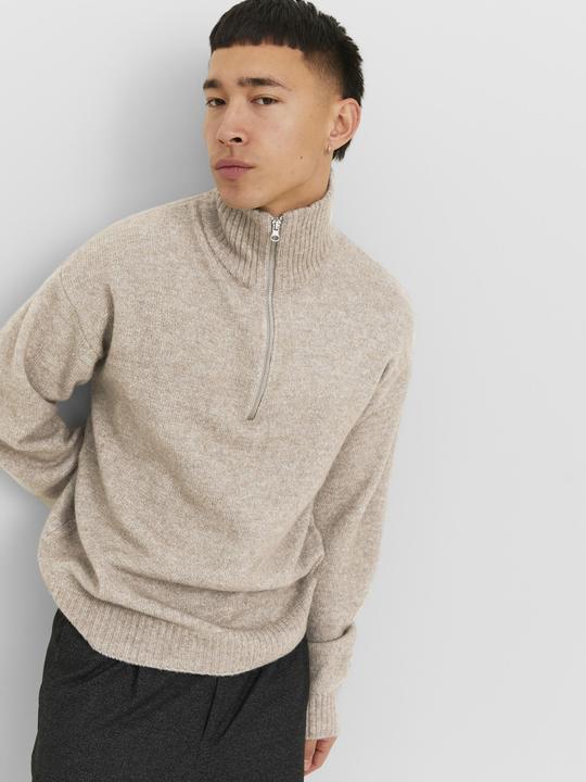 Actual product image Jack & Jones Half Zip Knit Sweater (L)