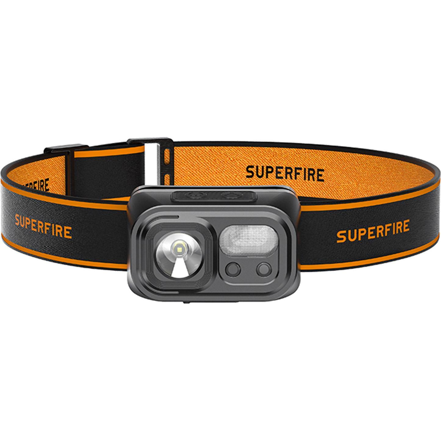 Superfire, Stirnlampe, (350 lm)