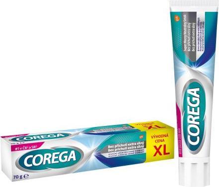 Corega Super Powerful Fastening Cream For Toothed Prosthes Natural Taste 70G