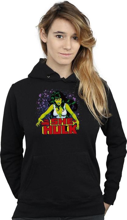 Actual product image Womens/Ladies The Savage She-Hulk Hoodie (L)