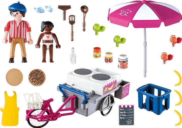 Image du produit Playmobil Vente de crêpes mobiles (70614, Playmobil Family Fun)
