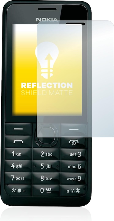 Actual product image upscreen Reflection Shield Protector Matte (1 Piece, Nokia 301)