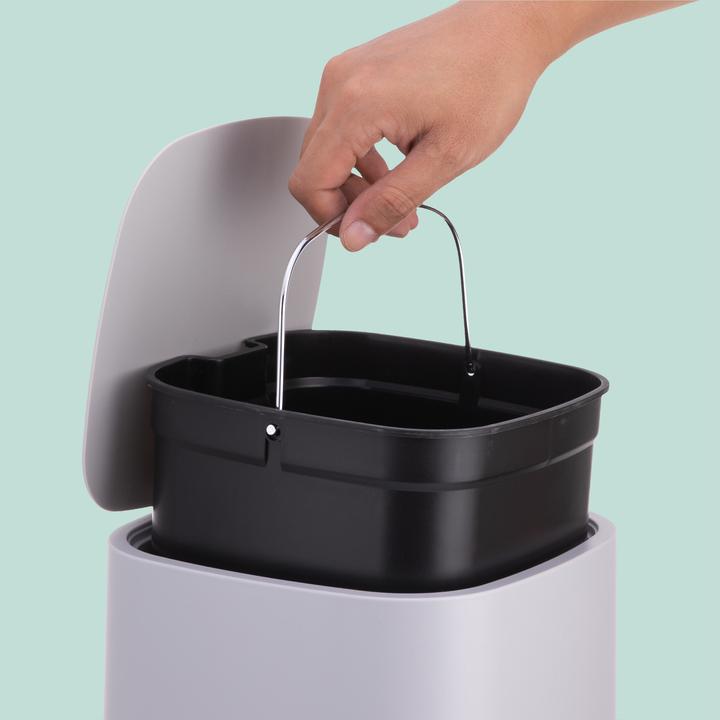 Actual product image Relaxdays pedal bin (9 l)