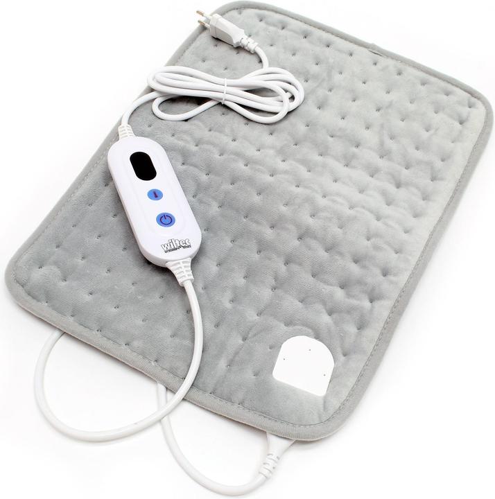 Produktbild Wiltec Heizkissen aus Fleece 40x30cm 3 Heizstufen Wärmekissen elektrisch Rücken (400 x 300 mm)