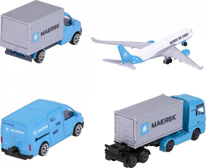 Produktbild Majorette MAERSK 4 Pieces Giftpack
