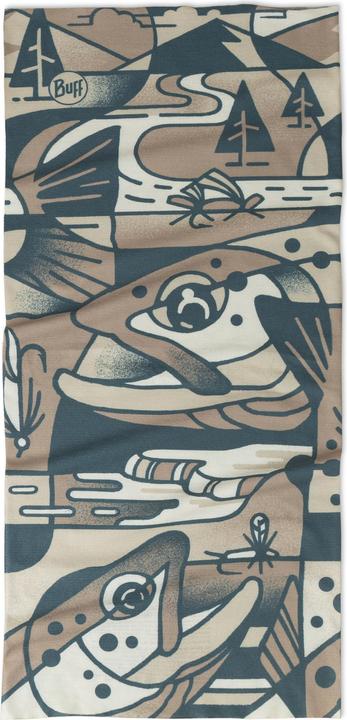 Actual product image Buff Bandana Coolnet UV Lake River Multi