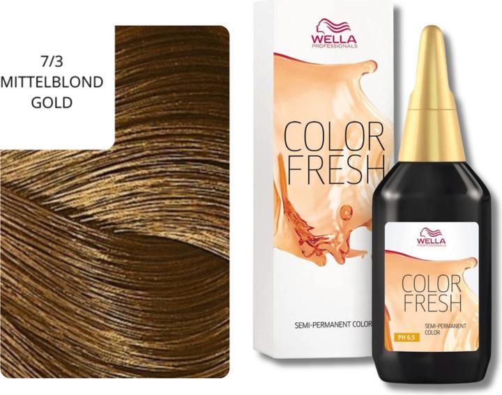 Produktbild Wella Color Fresh (7/3 mittelblond gold)