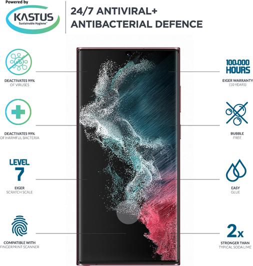 Image du produit Eiger Mountain Glass Ultra Edge (1 pièce(s), Samsung Galaxy S22 Ultra)