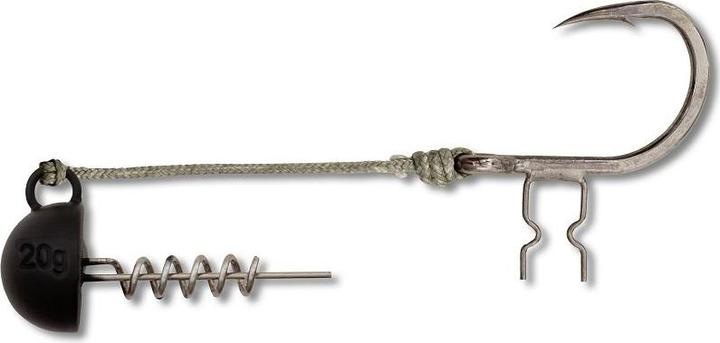 Black-Cat Shad Claw Rig