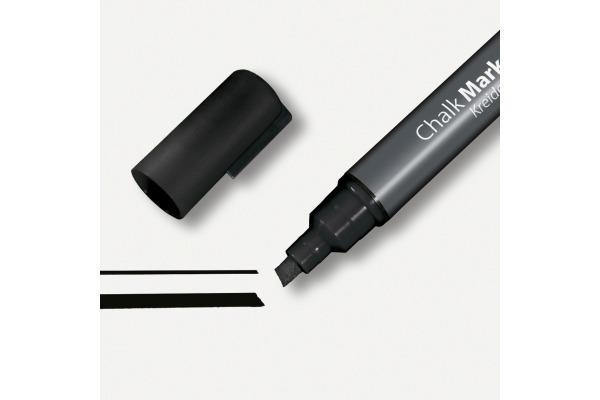 Actual product image Sigel Chalk marker 1-5 mm black (Black, 1 mm, 1 x)