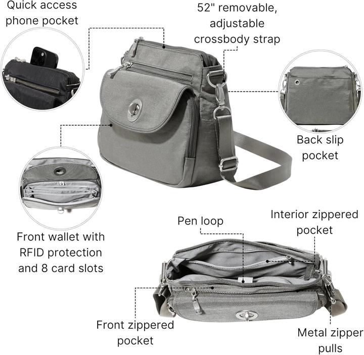 Produktbild Baggallini Borsa a Traverso Calais