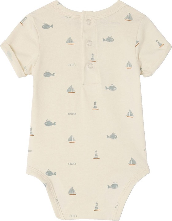 Produktbild Vertbaudet Bio-Kollektion: 2er-Pack Baby Bodys für Neugeborene mit Öffnung hinten (98)