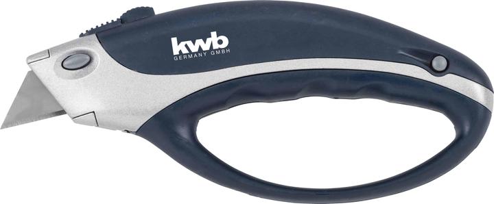 Actual product image kwb Professional trapezoid bladescarpet knife closed handle (Cutters)
