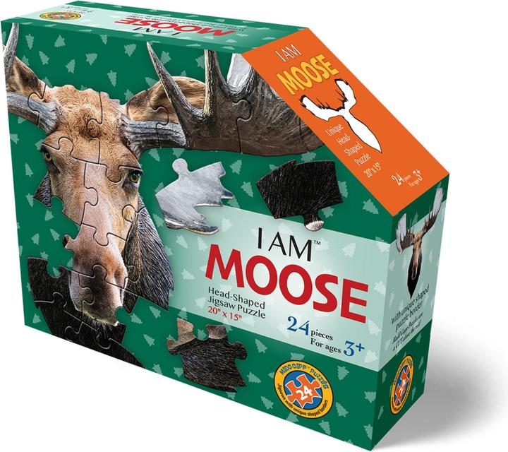 Actual product image Madd Capp I AM MOOSE 24 PUZZLE - pre-school (24 pieces)