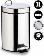 Produktbild Berilo 7l Treteimer aus Edelstahl (7 l)