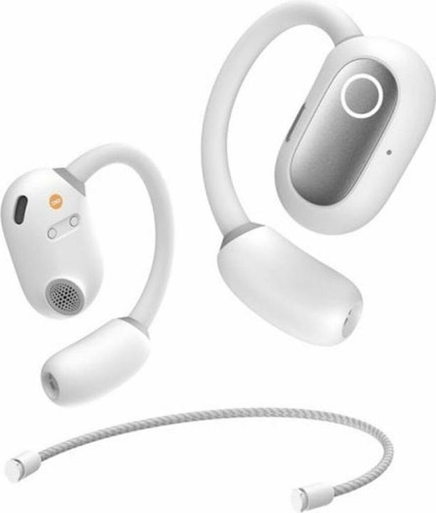 Actual product image Baseus Eli Fit Open- Ear Headset Drahtlose Konnektivität/Musik USB Typ-C Bluetooth Weiss (7.50 h, Wireless)