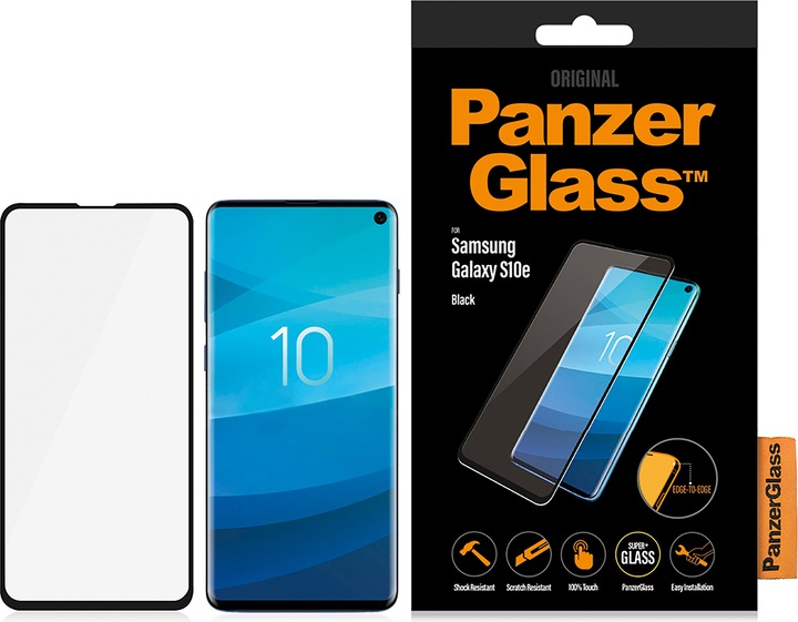 Actual product image PanzerGlass edge to edge (1 Piece, Samsung Galaxy S10e)
