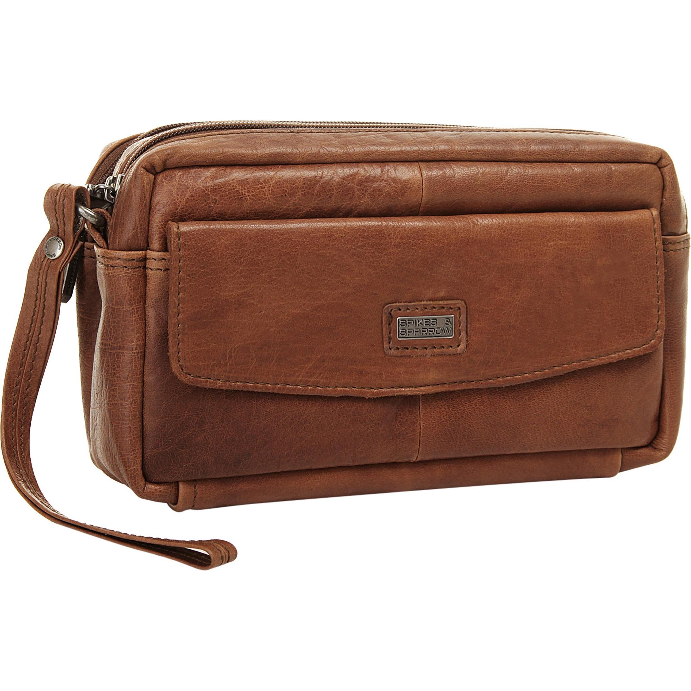 Thumbnail - Spikes & Sparrow, Handtasche, Handgelenktasche, Braun
