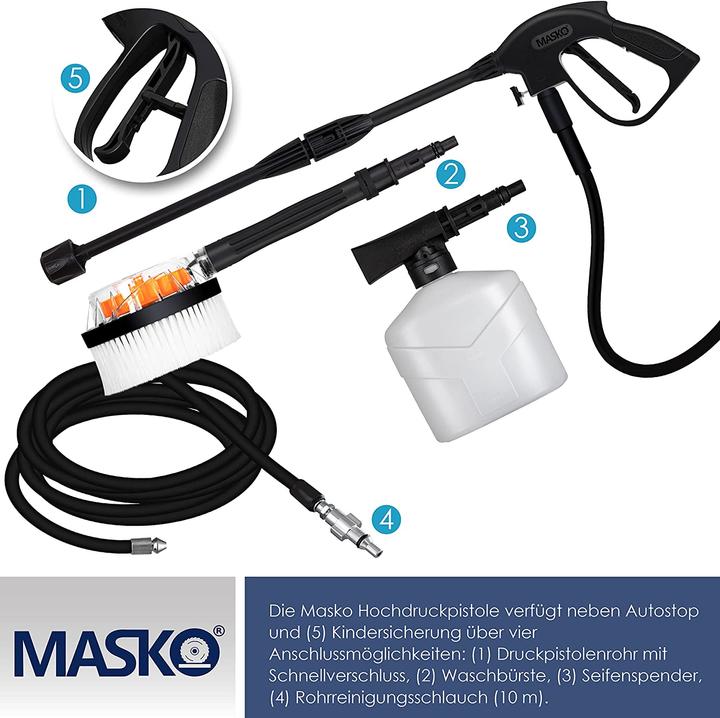 Actual product image Masko Grey (Electrical connection)