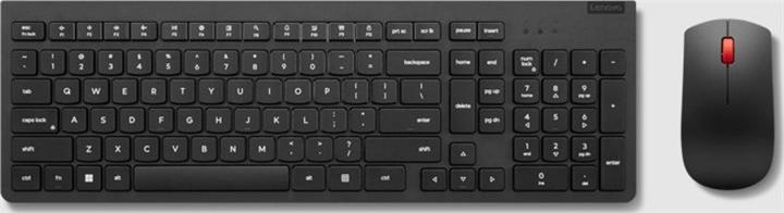 Actual product image Lenovo Essential Wireless Combo Keyboard & Mouse Gen2 Black US Euro 103P (US, Wireless)