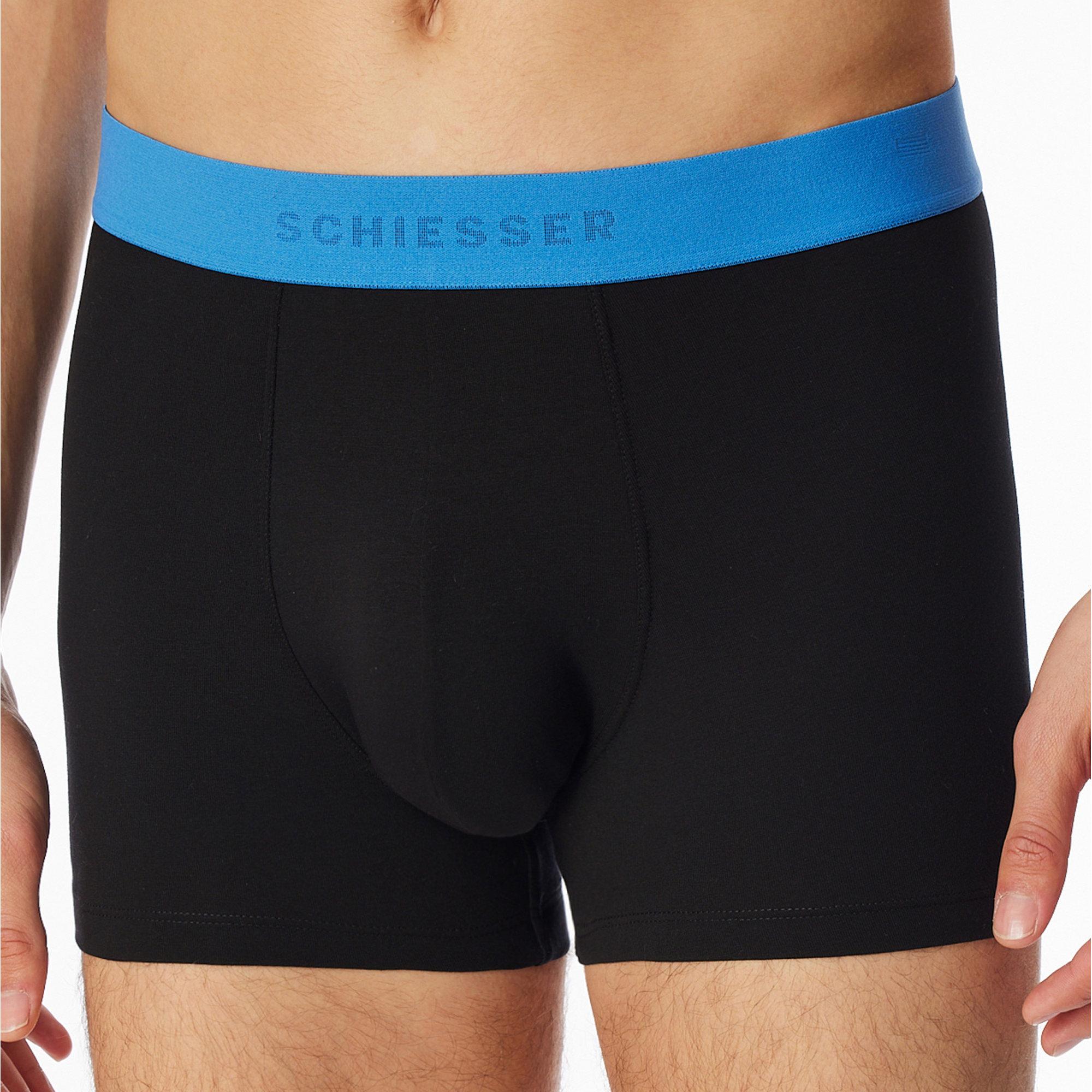 Thumbnail - Schiesser, Herren, Unterhosen, Trunk 95/5, Schwarz, (6, 5er Pack)