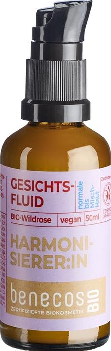 Produktbild Benecos Gesichtsfluid Wildrose HARMONISIERER:IN (50 ml, Gesichtswasser)