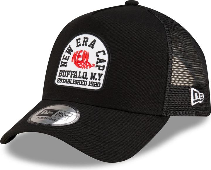 Produktbild New Era 9Forty A-Frame Trucker Cap - State Patch Schwarz (One Size)