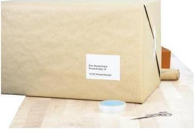 Actual product image Herma Universal labels A4