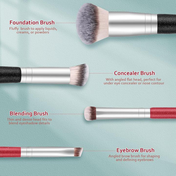 Produktbild Start Makers Make Up Pinsel Concealer Foundation Doppelseitig 2 Stück (Concealer)