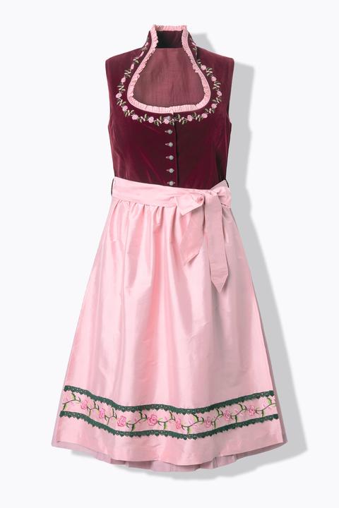 Actual product image Ulla Popken Velvet Embroidered Dirndl (52)