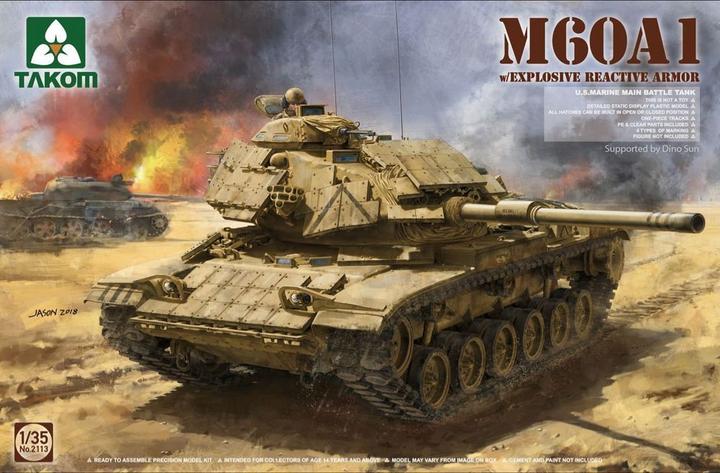 Actual product image Takom M60A1 w/ERA