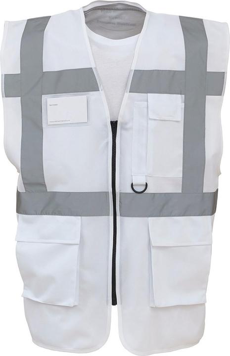 Actual product image Yoko Unisex Adult Executive Hi-Vis Waistcoat (L)