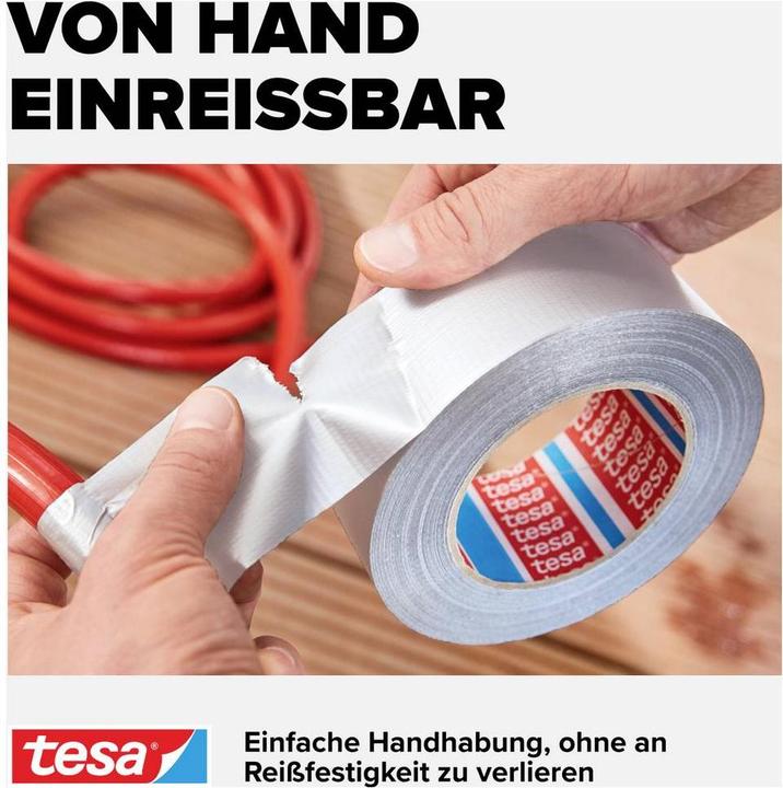 Image du produit tesa EXTRA POWER UNIVERSAL Bande tissée, Ductape renforcé de tissu (50 mm)