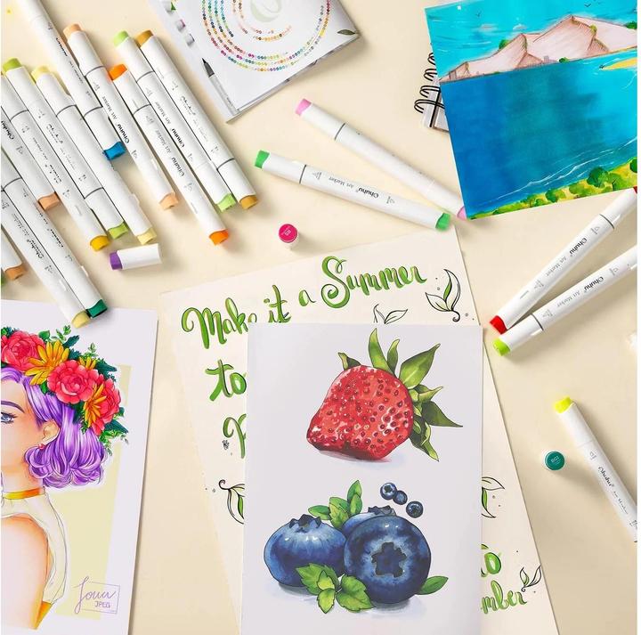 Actual product image Ohuhu Honolulu art marker (Multicolor, 320 x)