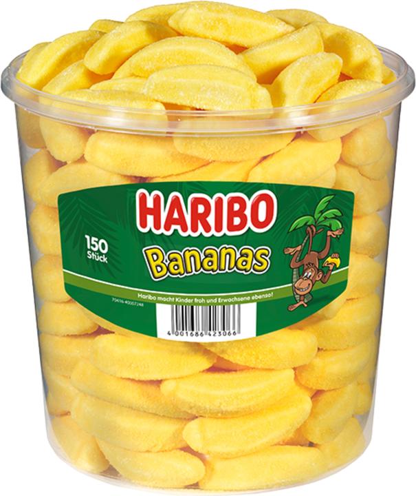 Actual product image Haribo Bananas (1 pcs., 1000 g)