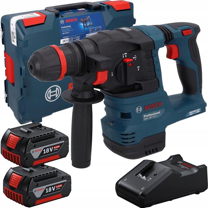 Bosch Professional GBH 18V-22 X (Akkubetrieb)