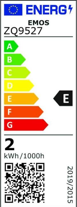 Energy Label Emos Classic JC (G9, 210 lm, 1x)