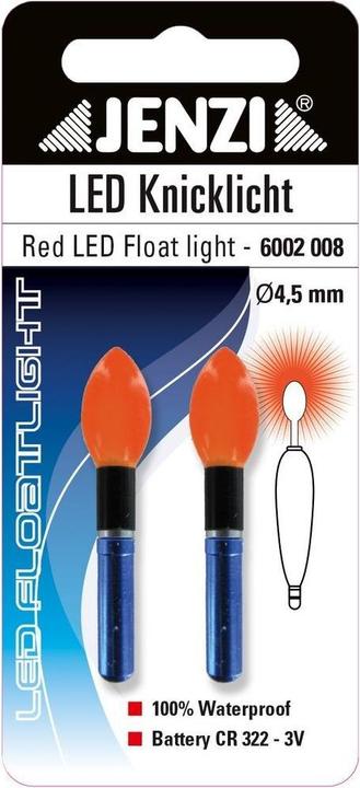 Image du produit Jenzi Lumière de pliage LED. Bulb Red