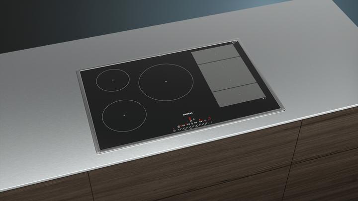Produktbild Siemens EX845FVC1E iQ700 80 cm Induktions-Kochfeld autark Glaskeramik (60 cm, Elektrokochfeld)