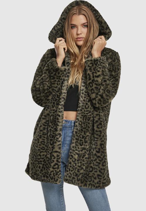 Produktbild Urban Classics Ladies Leo Teddy Coat