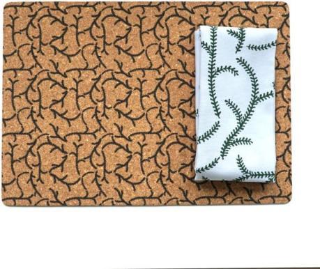 Produktbild Born in Sweden Tischsets Kork Recycled (2 Stk., 32 x 44 cm)