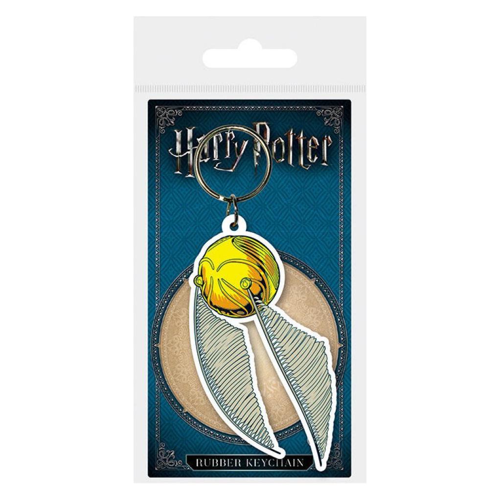 Pyramid, Schlüsselanhänger, Harry Potter Snitch Schlüsselanhänger 6 Cm, Mehrfarbig, Gold