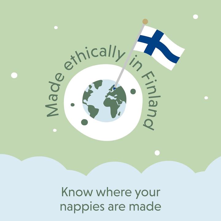 Actual product image Muuwmi Muumi Baby Eco Pull Ups Size 5 38 Sensitive Premium Nappy Pants with Leakage Barrier (38 pcs.)