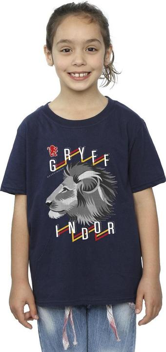 Produktbild Gryffindor Lion Icon TShirt Mädchen (140, 146)