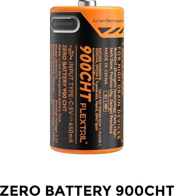 Actual product image Flextail ZERO BATTERY 900 CHT (9000 mAh, 3.30 Wh)