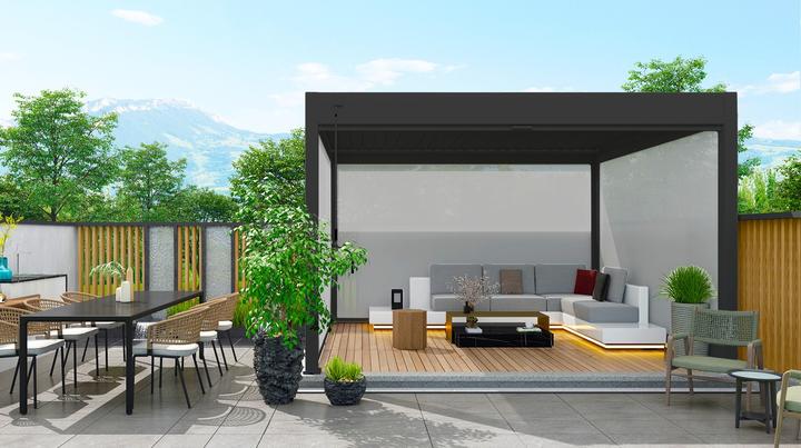 Produktbild Weide Sonnenrollo für Ventaris/ Pergola (280 cm, 20 cm)