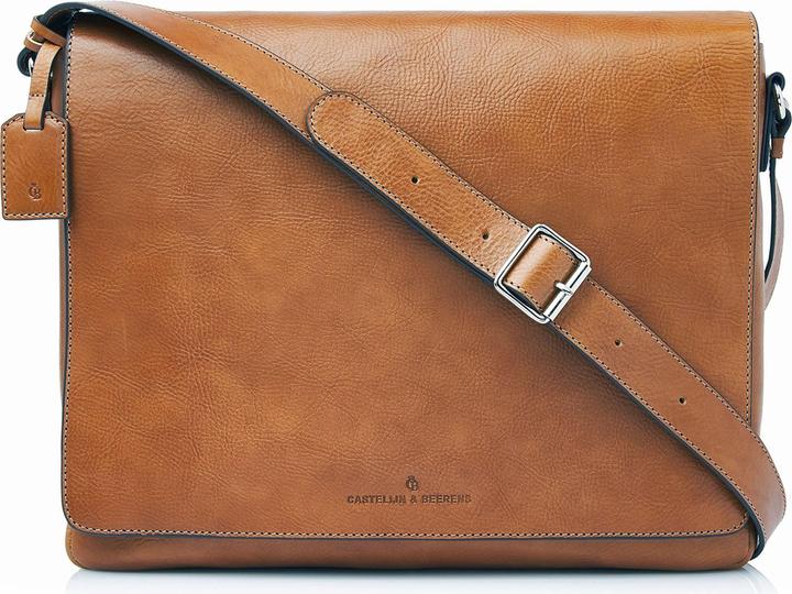 Produktbild Castelijn & Beerens Mark Aktentaschen Messenger RFID Schutz Leder 39 cm Laptopfach