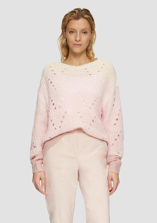 Image du produit S.Oliver Strickpullover Alpakamix-Strickpullover mit Farbverlauf (40)